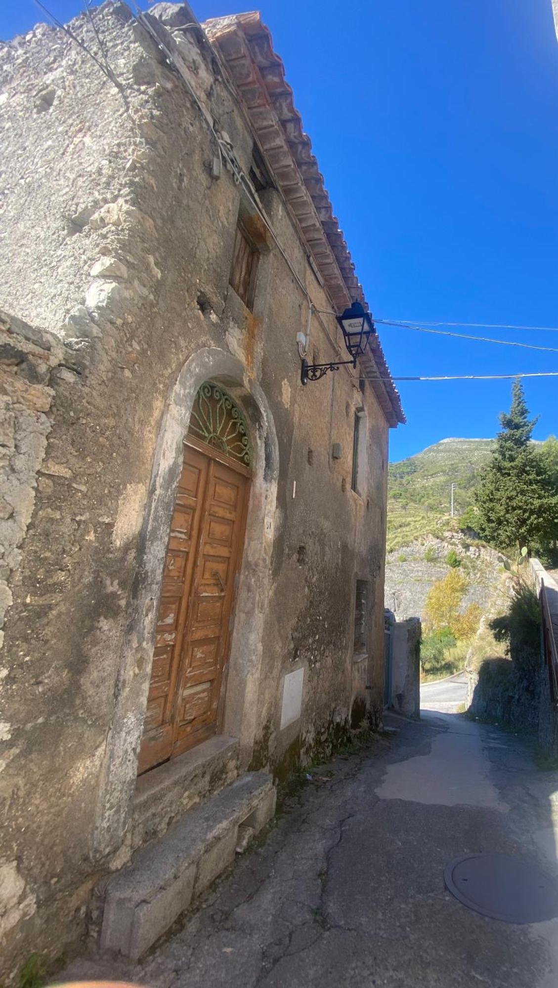 Hotel La Terrazza Nel Borgo Tortora Exterior foto